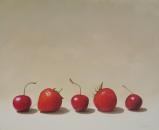 Berries on Show, 20" X 24", Oil on Canvas, SOLD