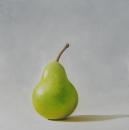 Pear - 3, 12" x 12", Oil on Canvas, SOLD