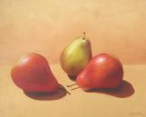 Pears in the Sunshine, 16" x 20", Oil on Canvas, SOLD