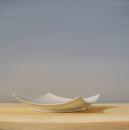 Square Curves Illuminated by Sunlight, 30" x 30", Oil on Canvas, SOLD